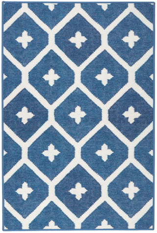 Elizabeth Navy Machine Washable Rug - DA2171 - 8x10