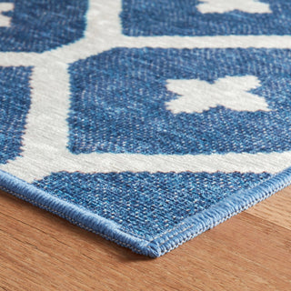 Elizabeth Navy Machine Washable Rug - DA2171 - 8x10