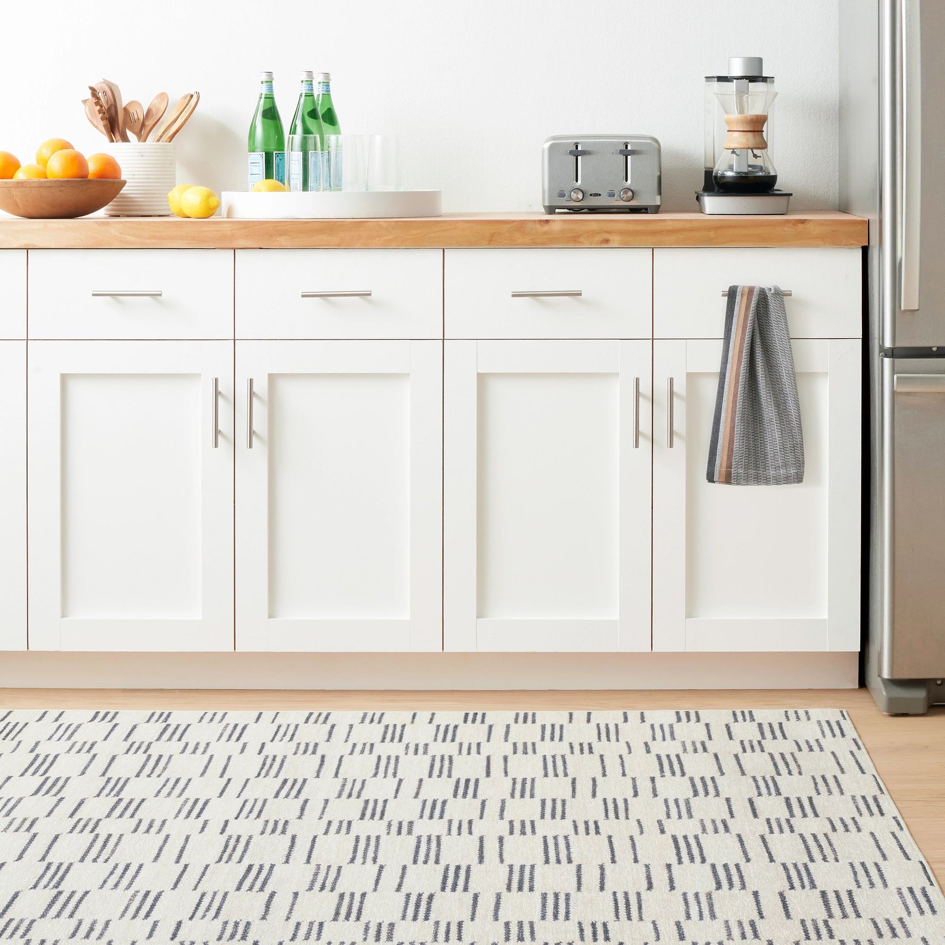 Leni Oatmeal Machine Washable Rug - DA2179 - 8x10