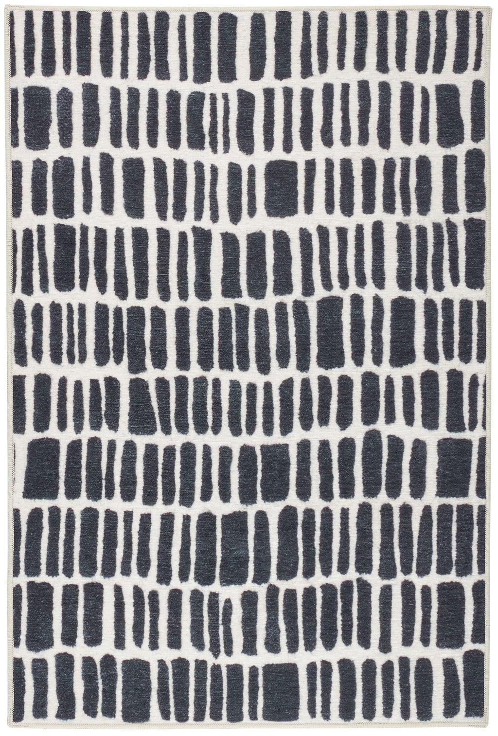 Roark Charcoal Machine Washable Rug - DA2189 - 8x10