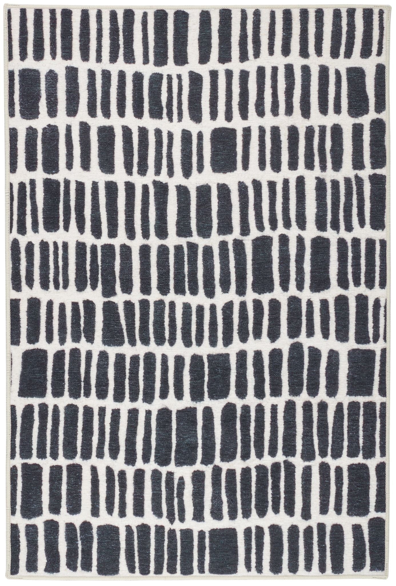 Roark Charcoal Machine Washable Rug - DA2189 - 8x10