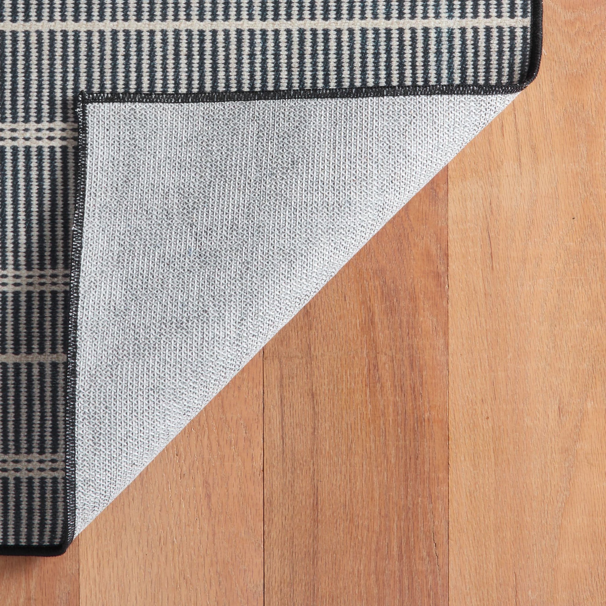 Samson Black Machine Washable Rug - DA2194 - 8x10