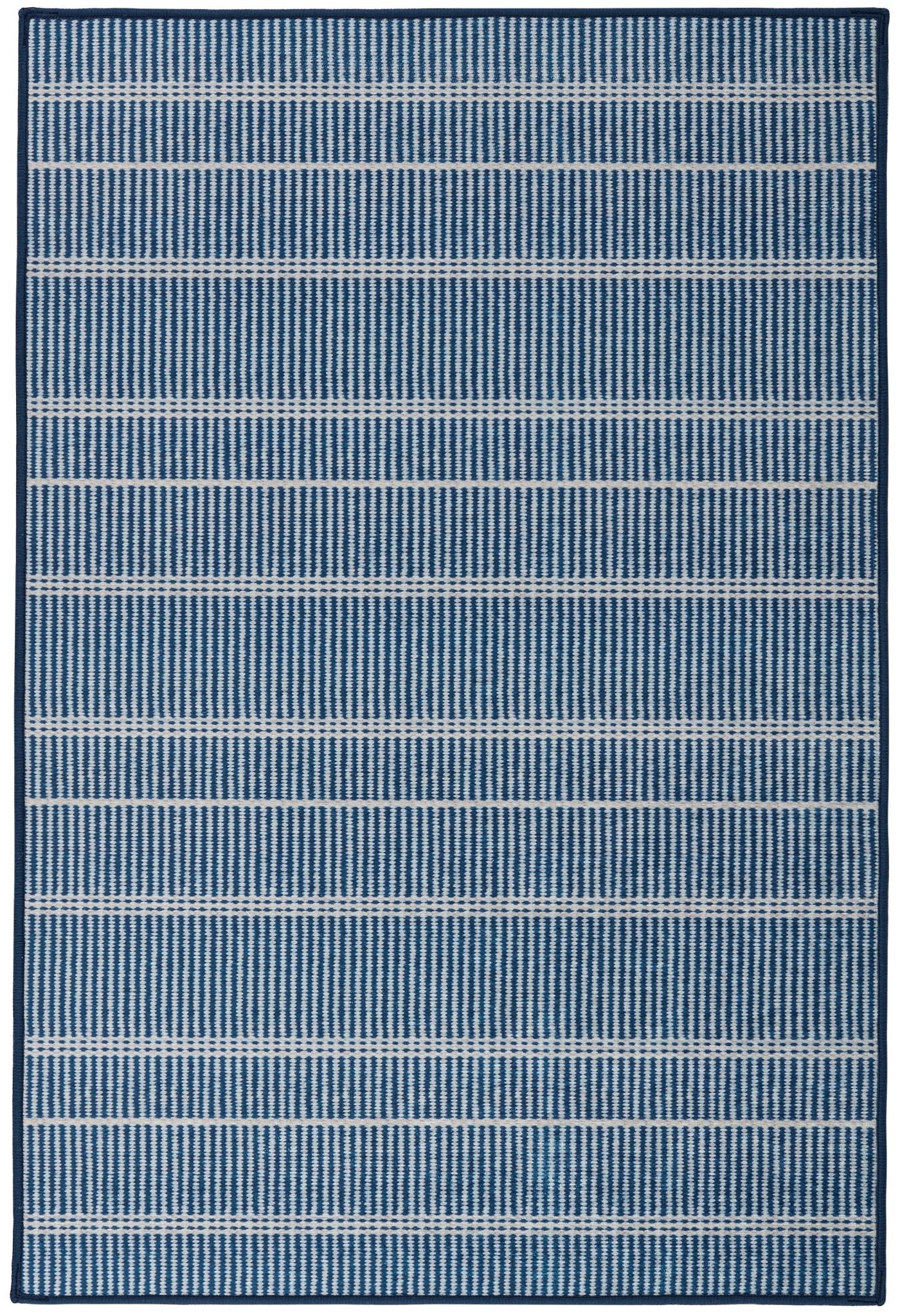 Samson Navy Machine Washable Rug - DA2196 - 8x10