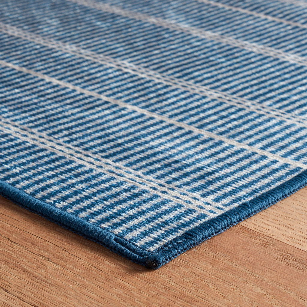 Samson Navy Machine Washable Rug - DA2196 - 8x10