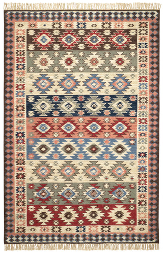 Balsam Kilim Multi Handwoven Wool Rug - DA2203 - 10x14