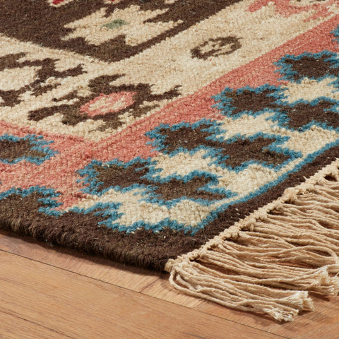 Balsam Kilim Multi Handwoven Wool Rug - DA2203 - 10x14