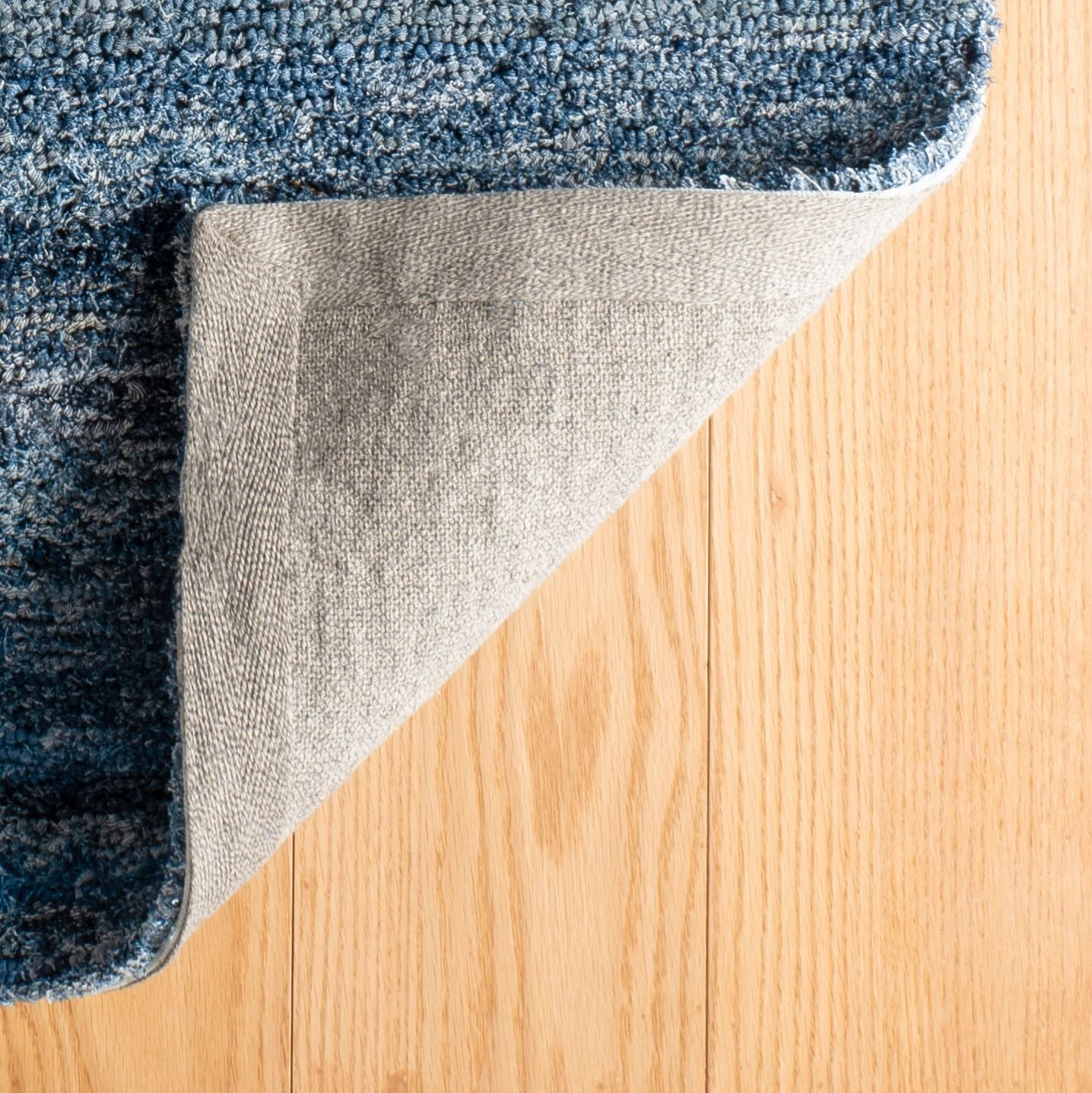 Denim Chindi Blue Hand Hooked Cotton Rug - DA2206 - 10x14