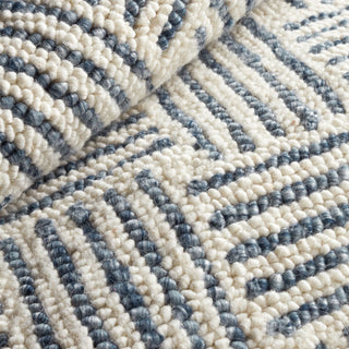 Layers Indigo Hand Hooked Wool Rug - DA2212 - 10x14