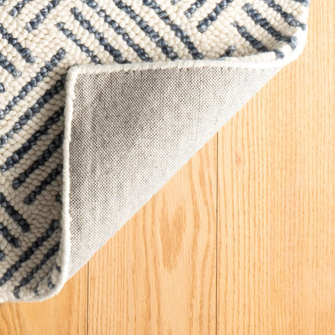 Layers Indigo Hand Hooked Wool Rug - DA2212 - 10x14