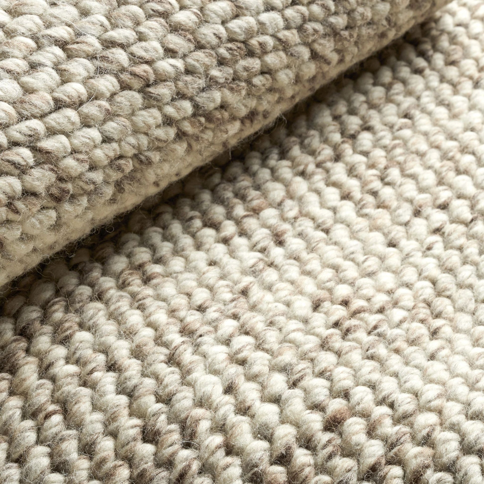 Loggia Natural Handwoven Wool Rug - DA2214 - 10x14