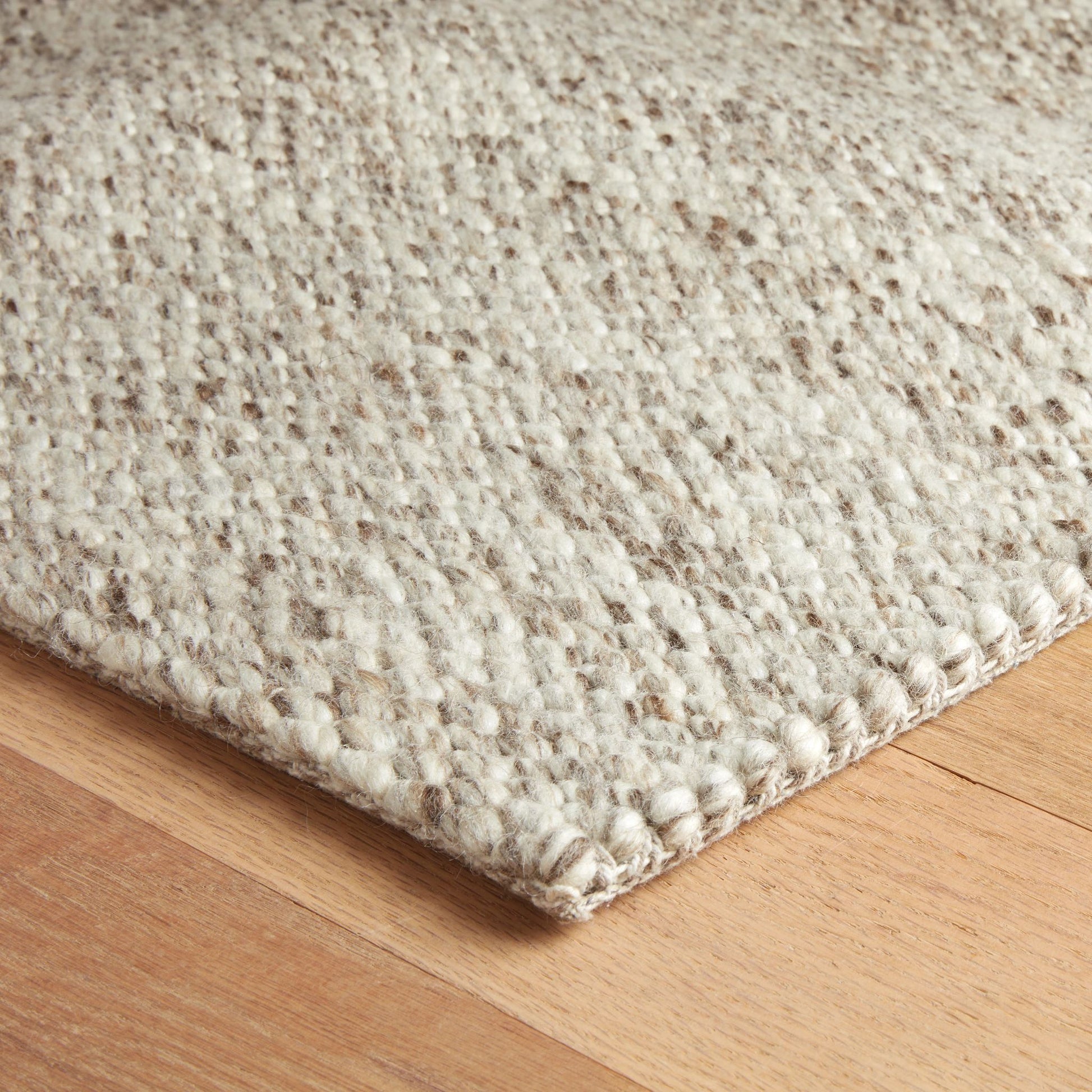 Loggia Natural Handwoven Wool Rug - DA2214 - 10x14