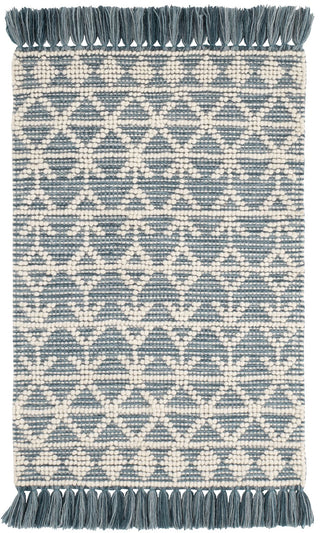 Pembrook Blue Handwoven Wool Rug - DA2215 - 9x12