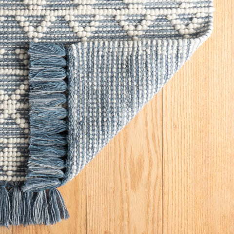 Pembrook Blue Handwoven Wool Rug - DA2215 - 10x14