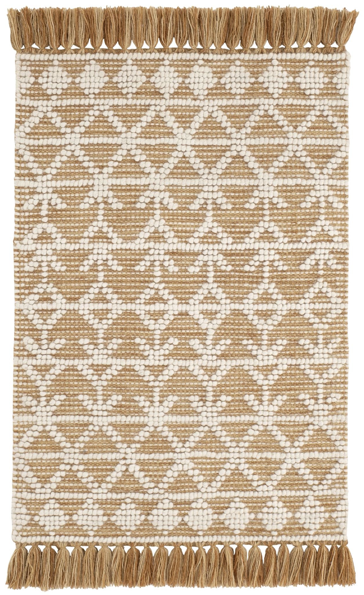 Pembrook Ochre Handwoven Wool Rug - DA2217 - 10x14