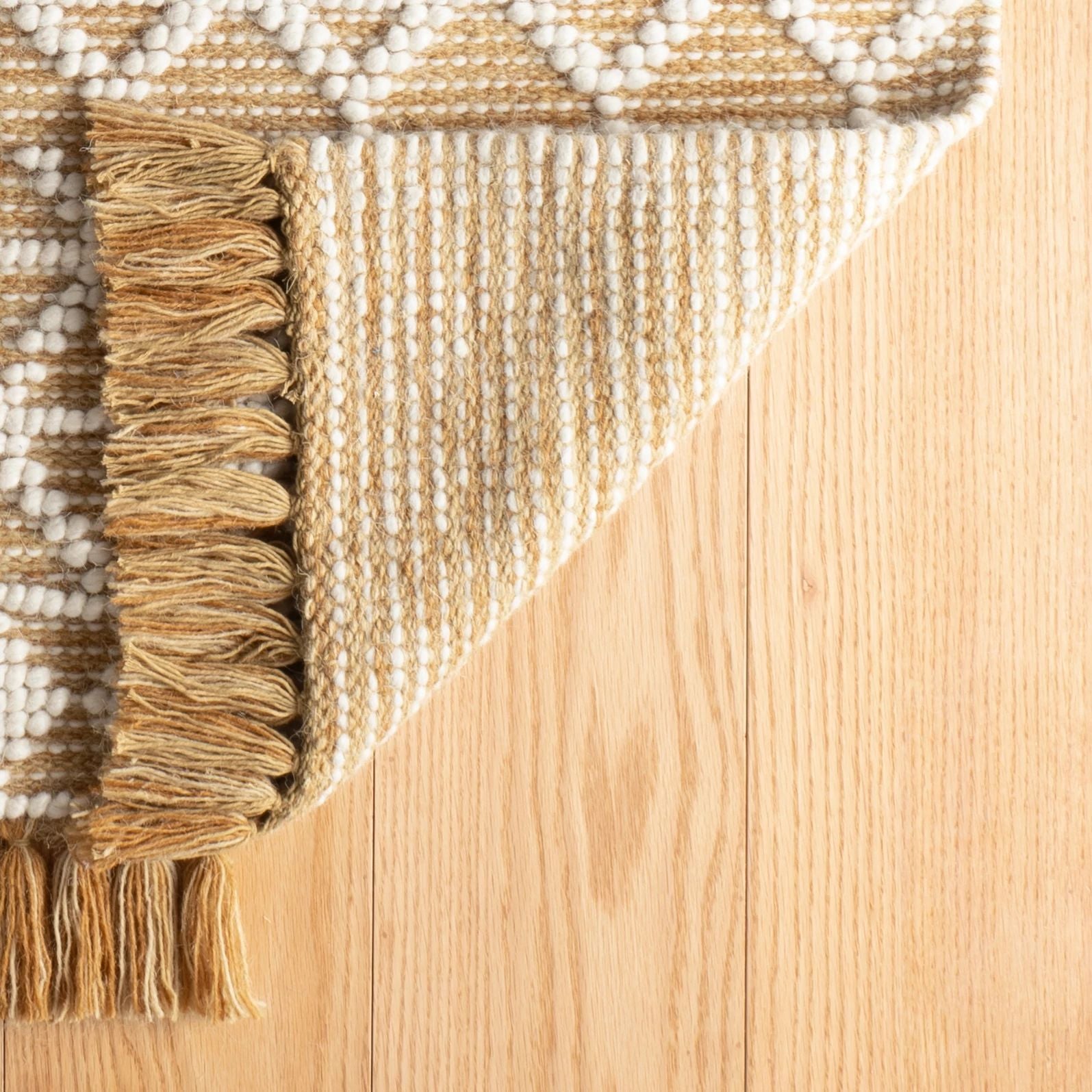 Pembrook Ochre Handwoven Wool Rug - DA2217 - 10x14