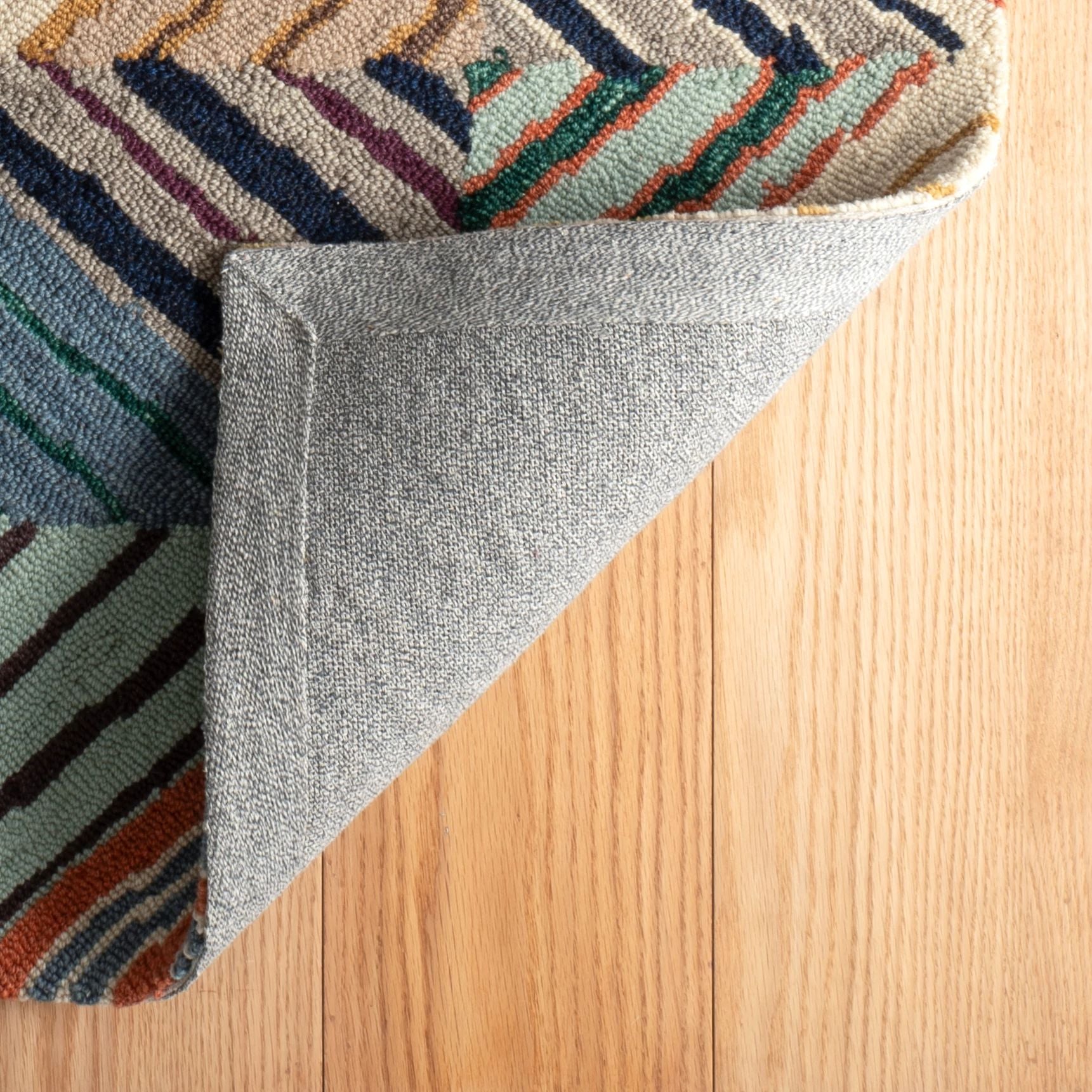 Potter Multi Hand Micro Hooked Wool Rug - DA2218 - 10x14