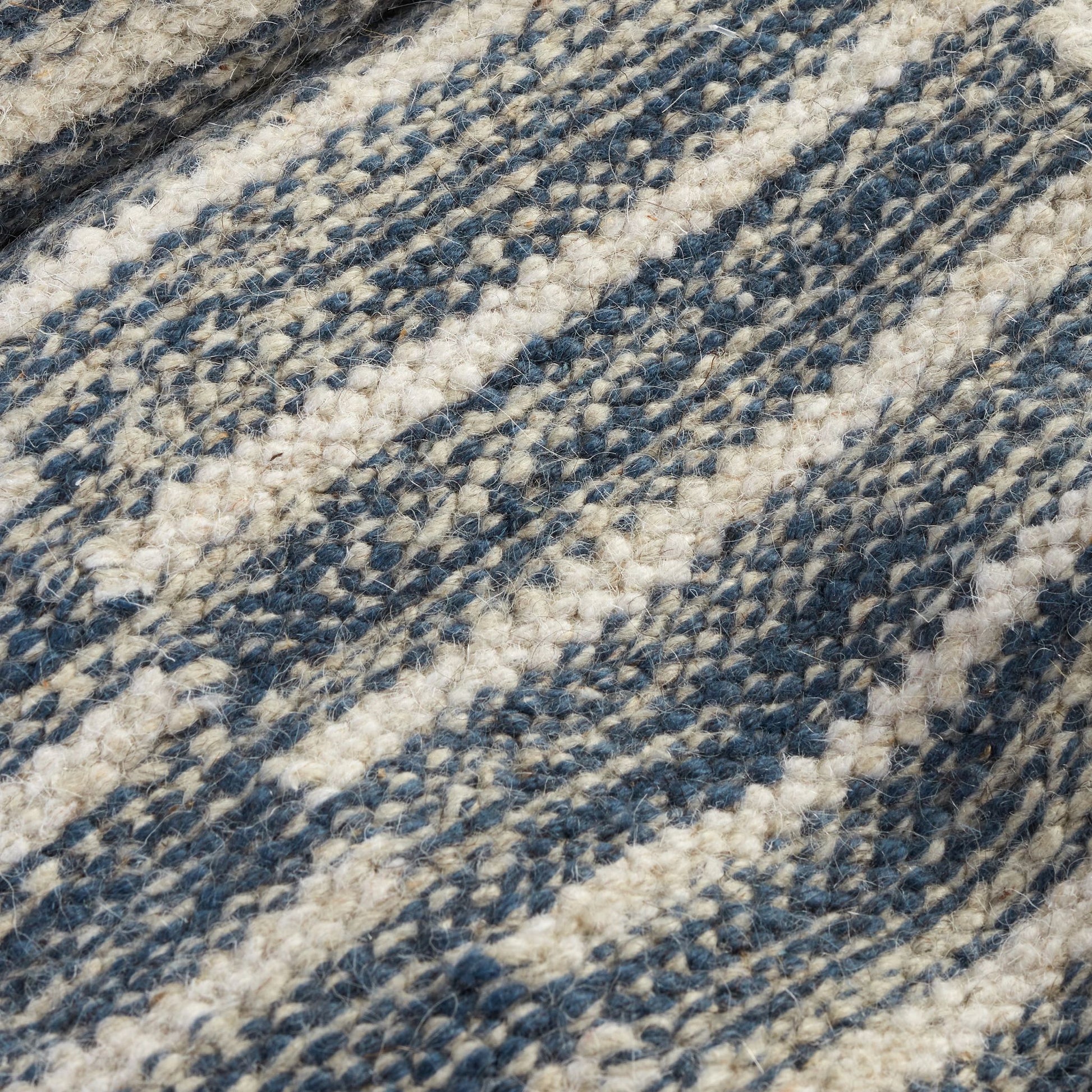 Heights Denim Handwoven Wool Rug - DA2260 - 10x14