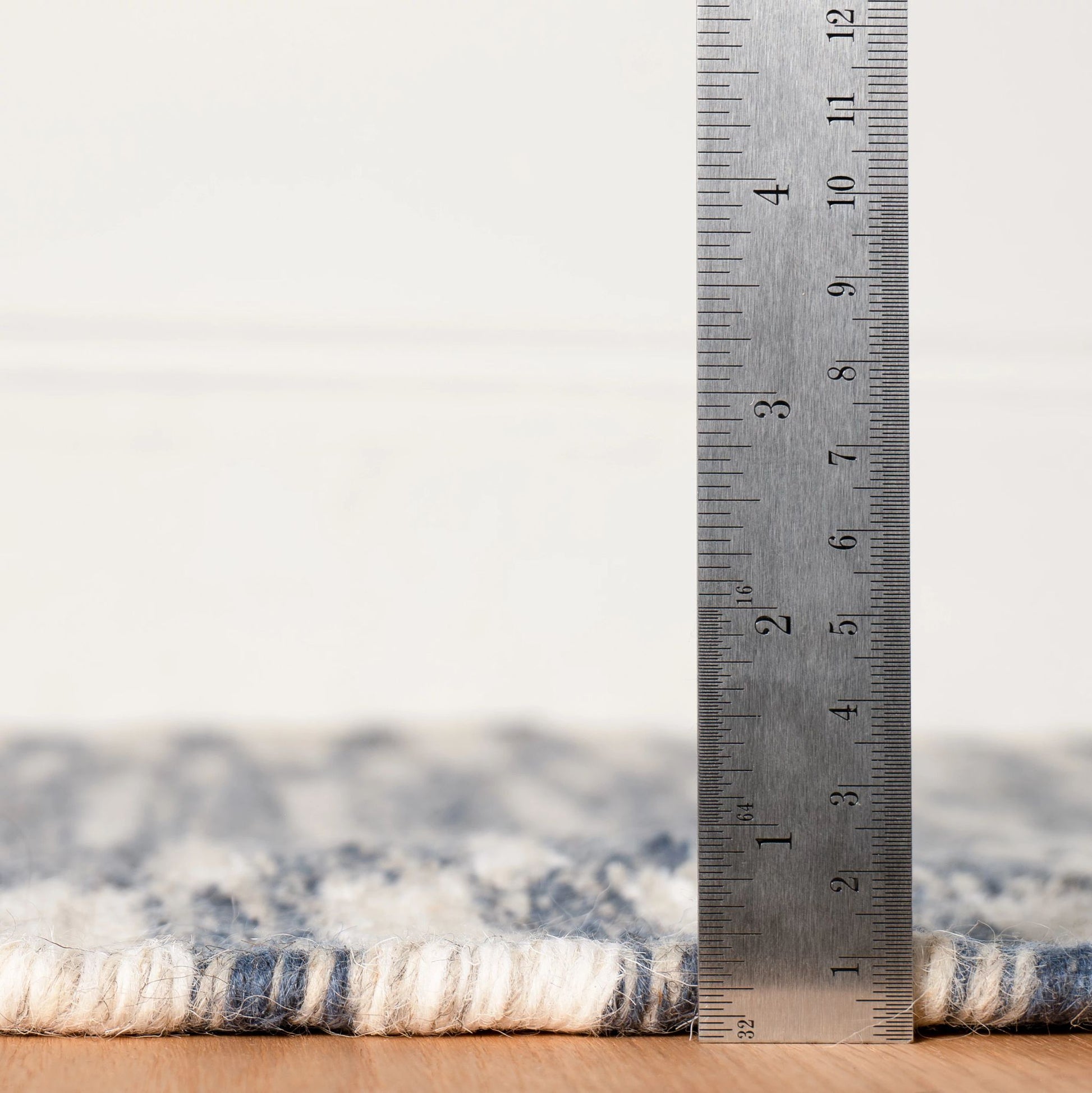 Heights Denim Handwoven Wool Rug - DA2260 - 10x14