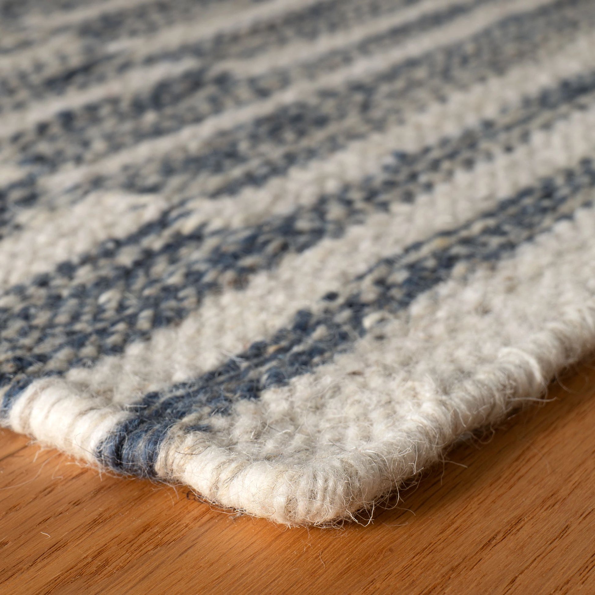 Heights Denim Handwoven Wool Rug - DA2260 - 10x14
