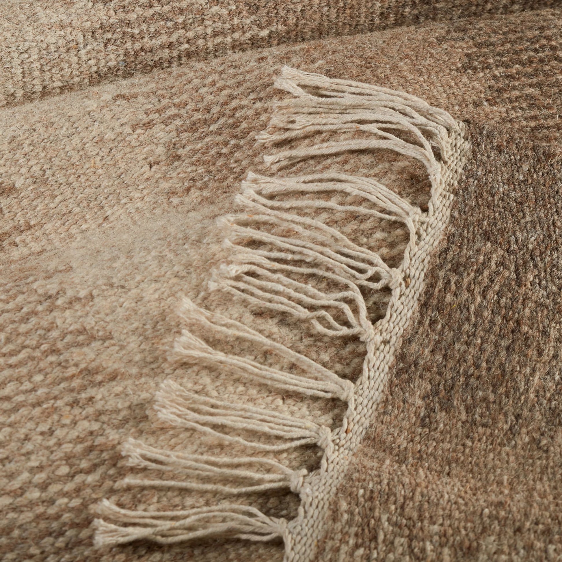 Ronan Ikat Natural Handwoven Wool Rug - DA2281 - 10x14