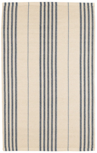 Conway Blue Handwoven Cotton Rug - DA2295 - 10x14
