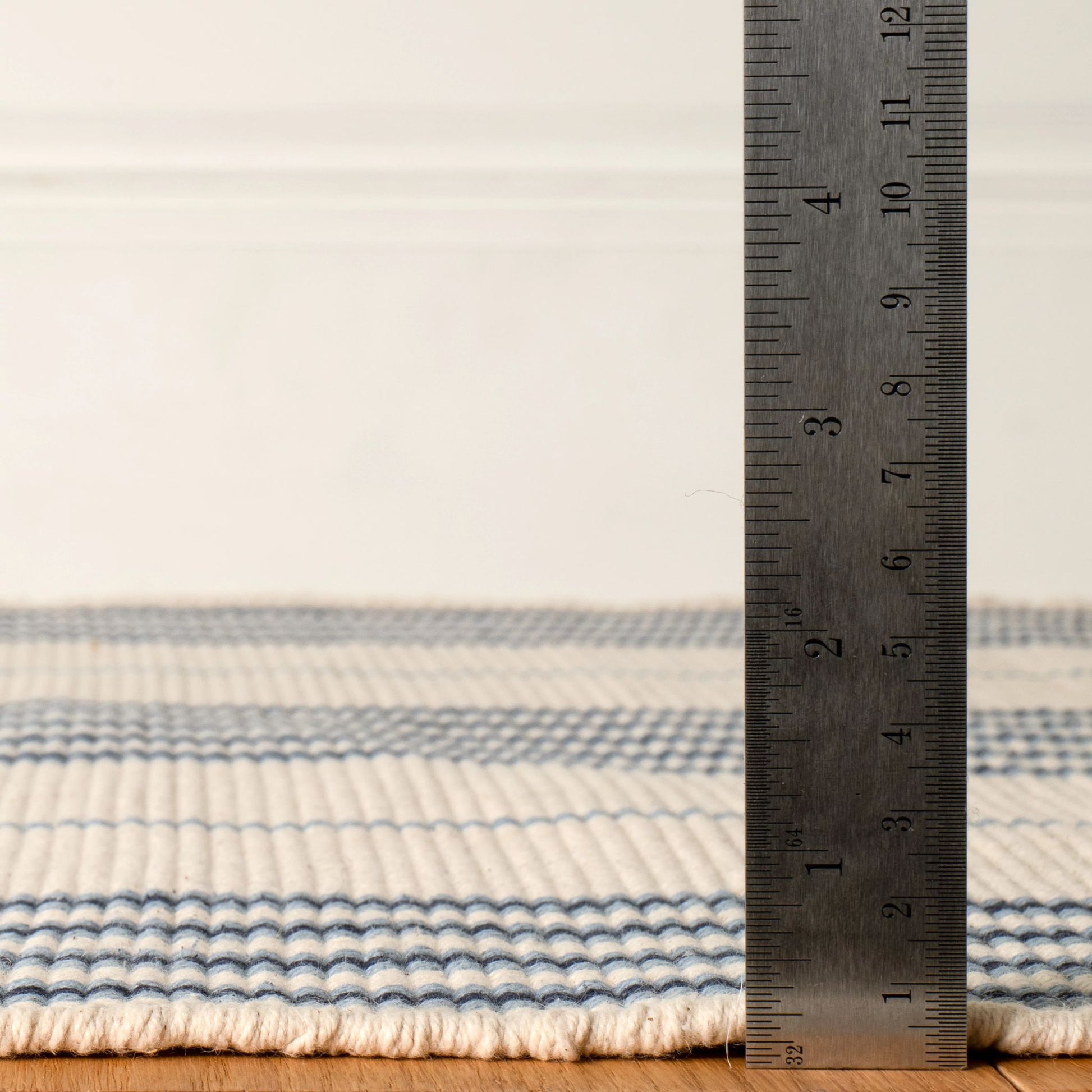 Conway Blue Handwoven Cotton Rug - DA2295 - 10x14