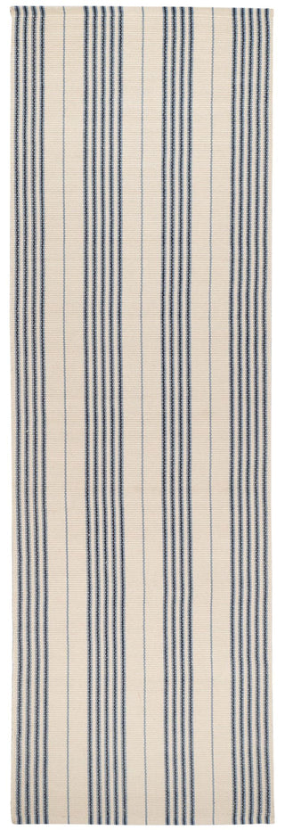 Conway Blue Handwoven Cotton Rug - DA2295 - Runner-2.5x8