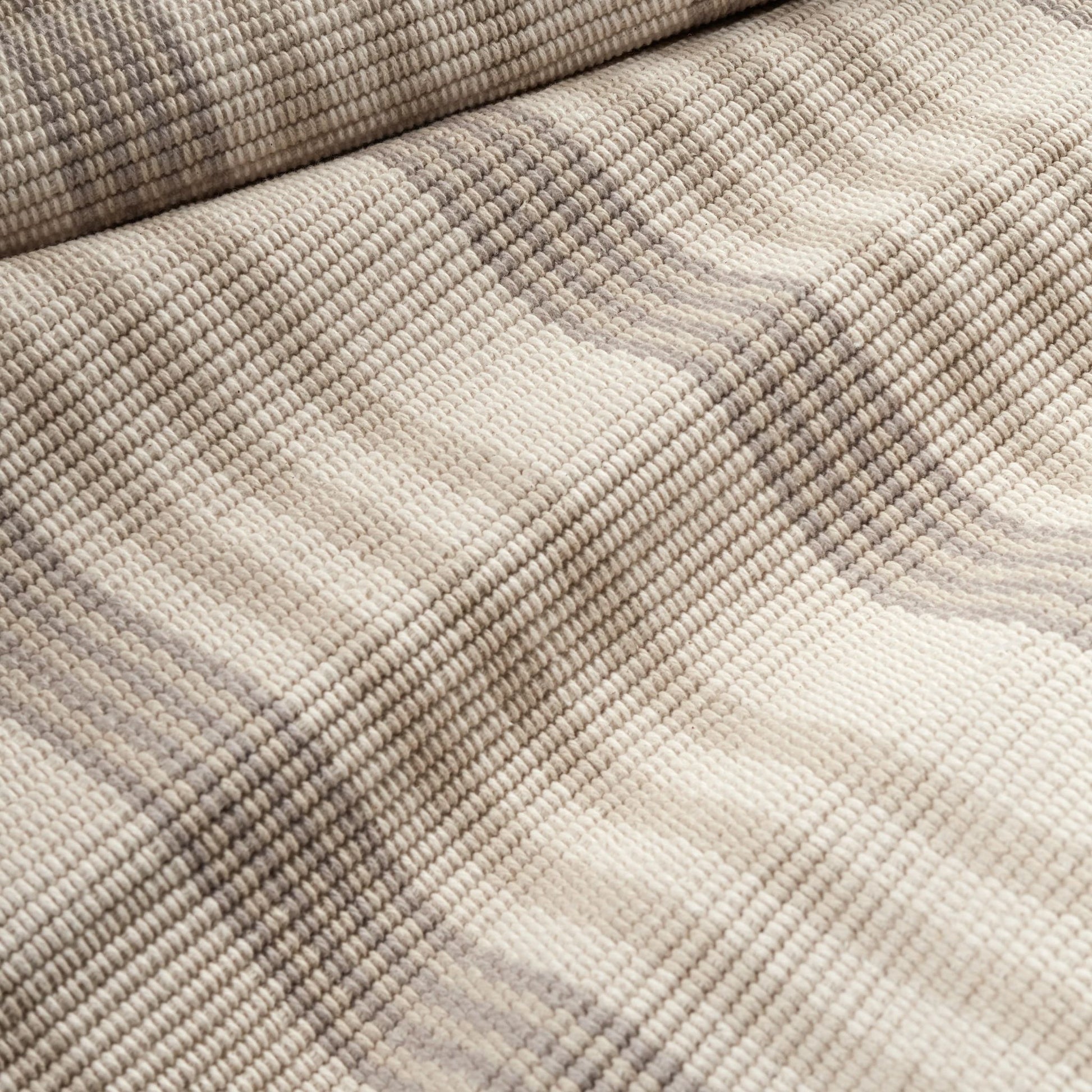 Putney Stripe Ivory Handwoven Cotton Rug - DA2296 - 10x14