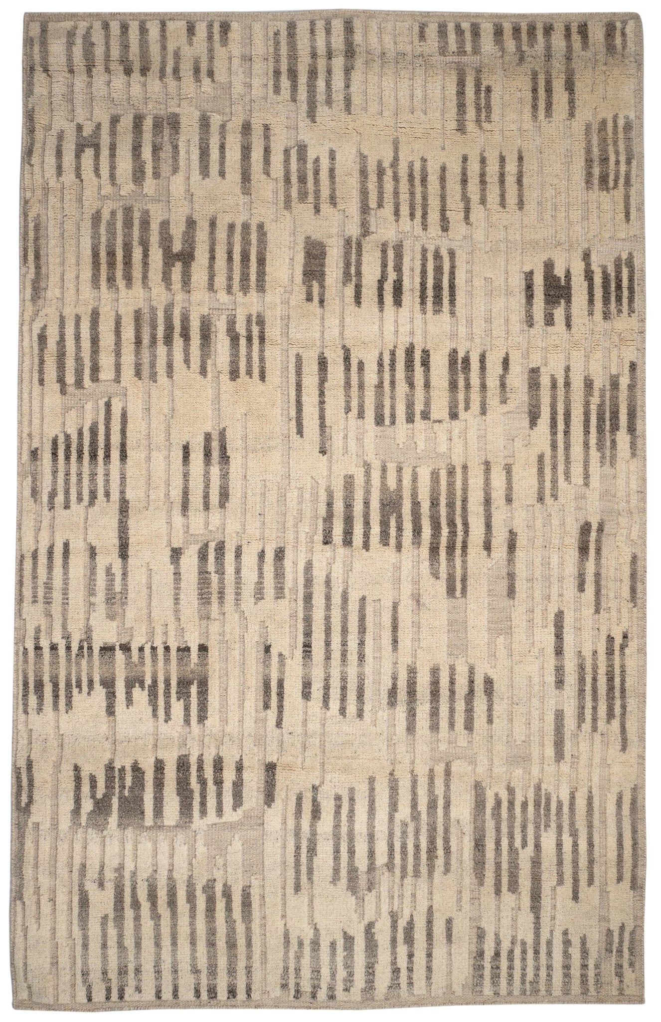 Hicks Natural Hand Knotted Wool Rug - DA2303 - 10x14