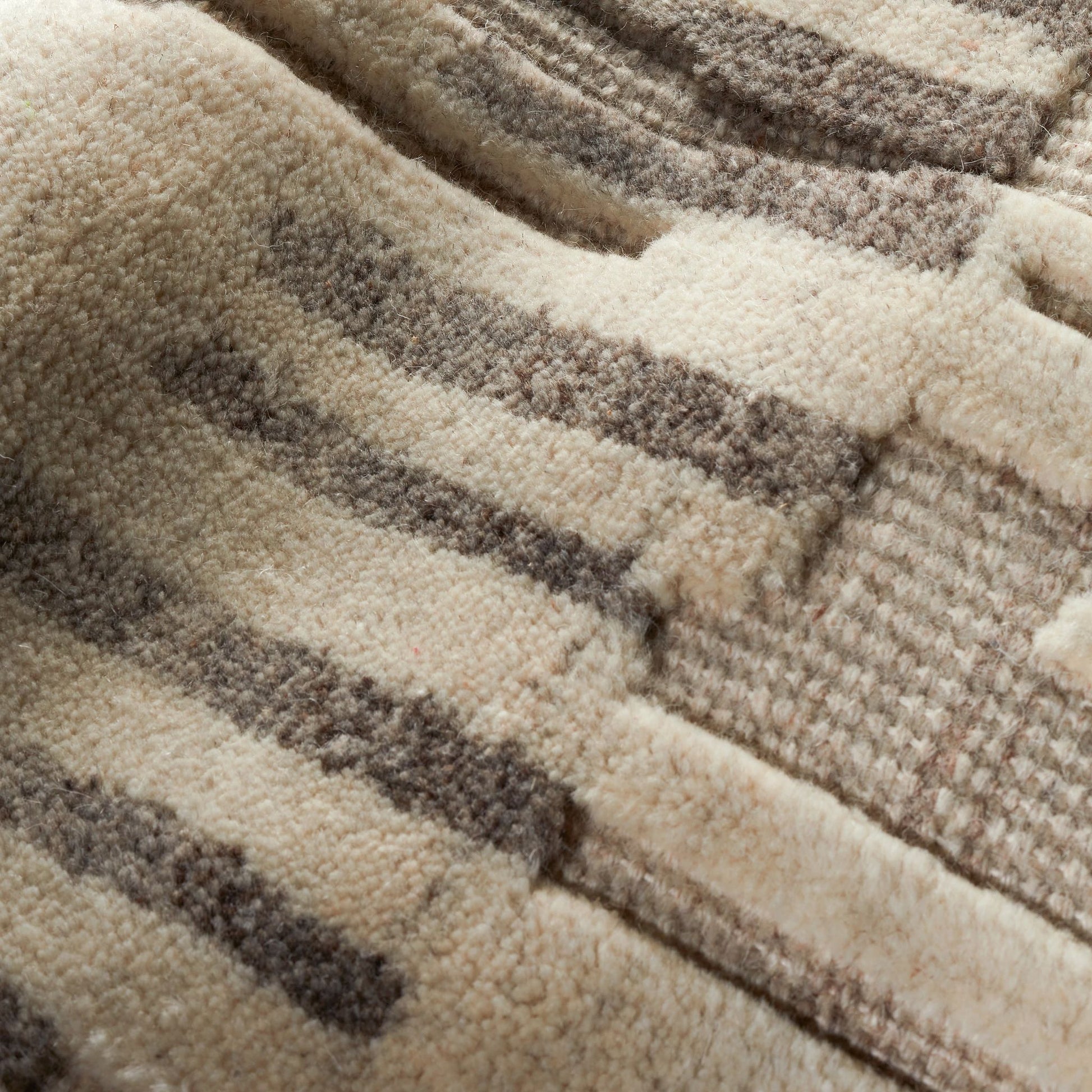 Hicks Natural Hand Knotted Wool Rug - DA2303 - 10x14