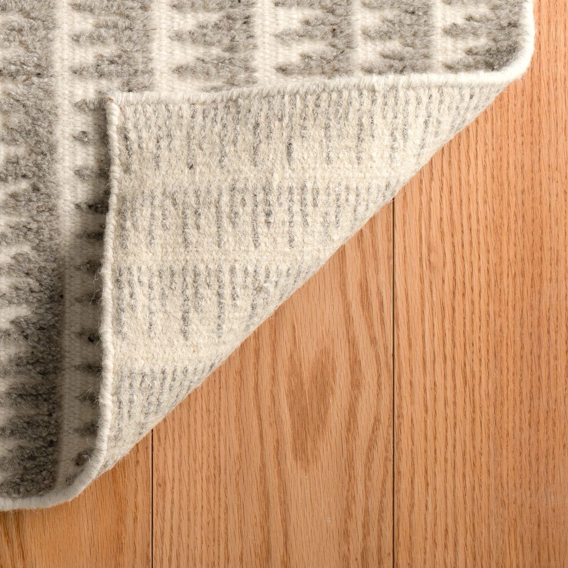 Whitby Grey Hand Knotted Wool Rug - DA2304 - 10x14