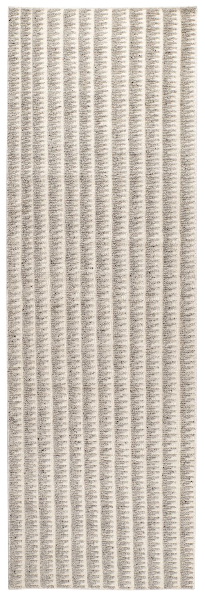 Whitby Grey Hand Knotted Wool Rug - DA2304 - Runner-2.5x8