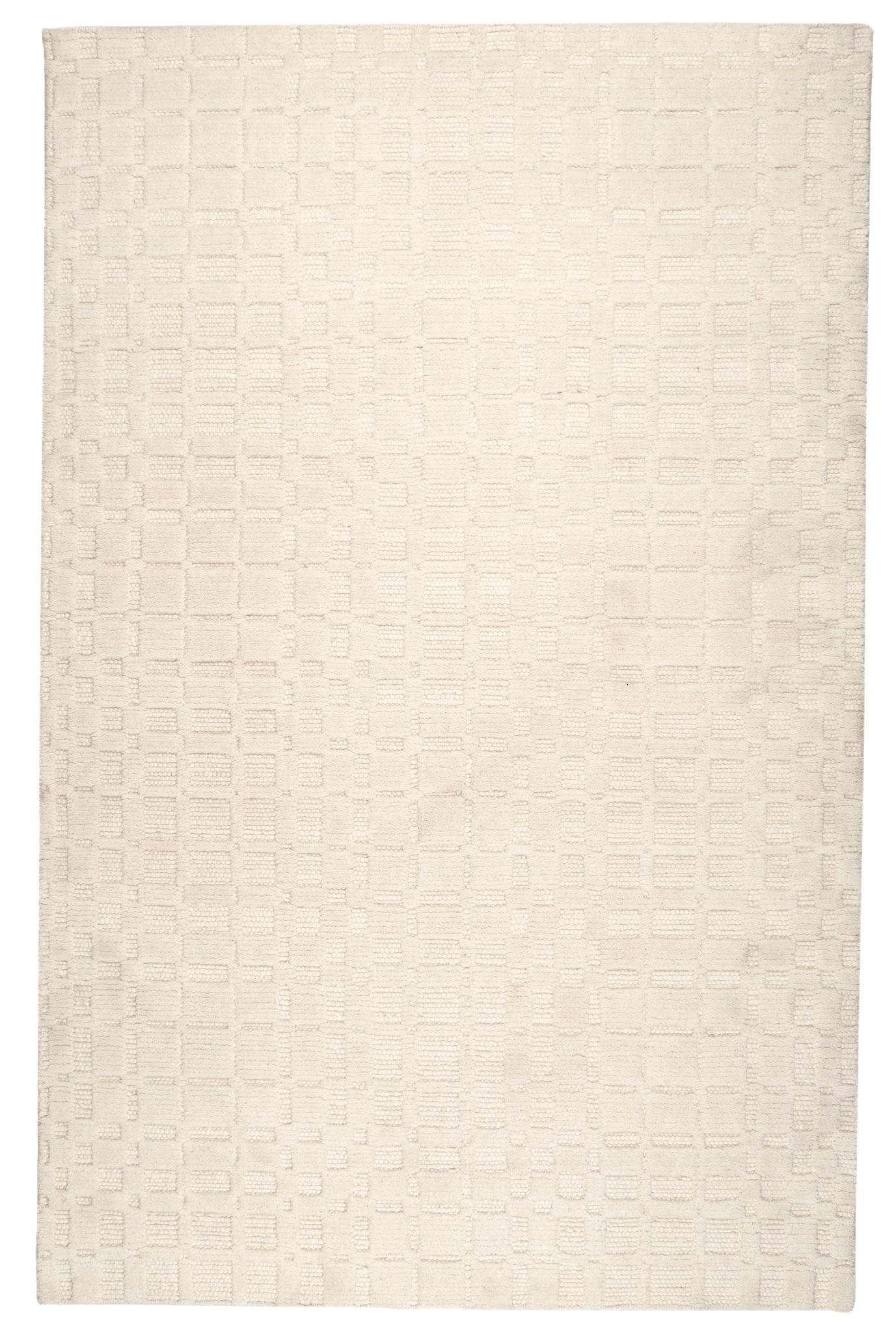 Isadora Ivory Handwoven Wool Rug - DA2305 - 10x14