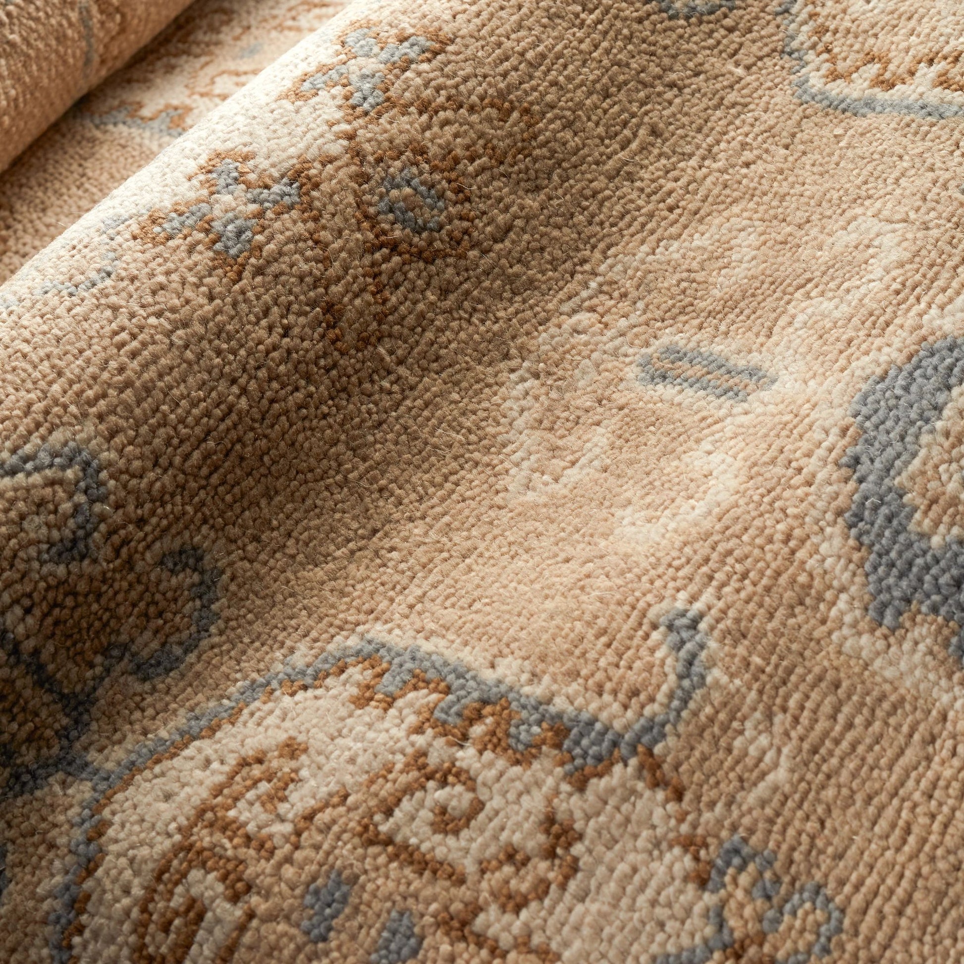 Ashby Taupe Hand Knotted Wool Rug - DA2307 - 10x14