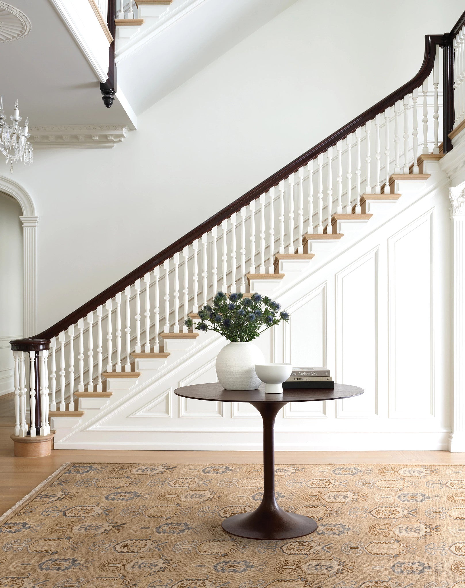Ashby Taupe Hand Knotted Wool Rug - DA2307 - 10x14