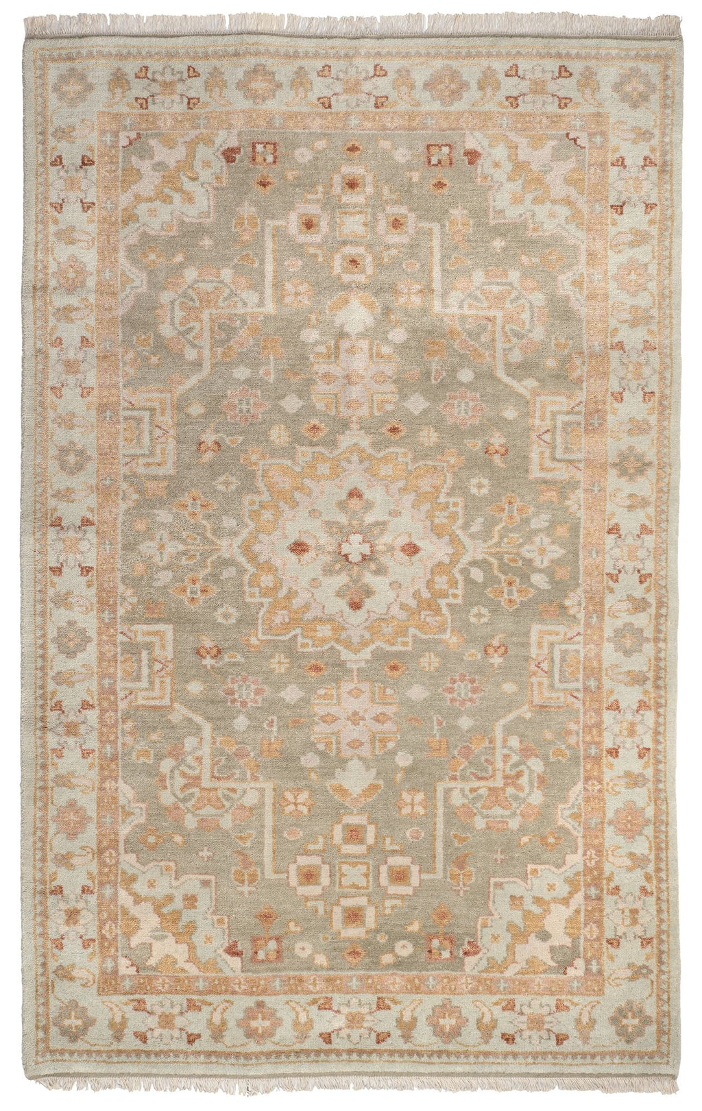 Kendra Sky Hand Knotted Wool Rug - DA2308 - 10x14