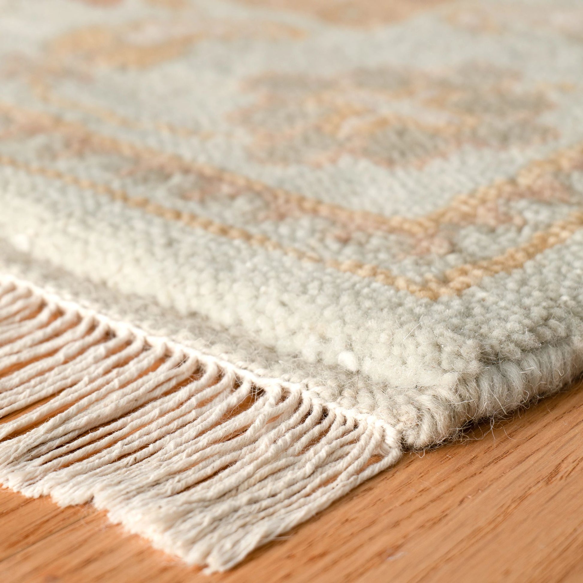 Kendra Sky Hand Knotted Wool Rug - DA2308 - 10x14