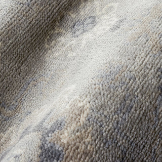 Lila Grey Hand Knotted Wool Rug - DA2309 - 10x14