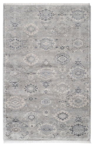 Lila Grey Hand Knotted Wool Rug - DA2309 - 10x14