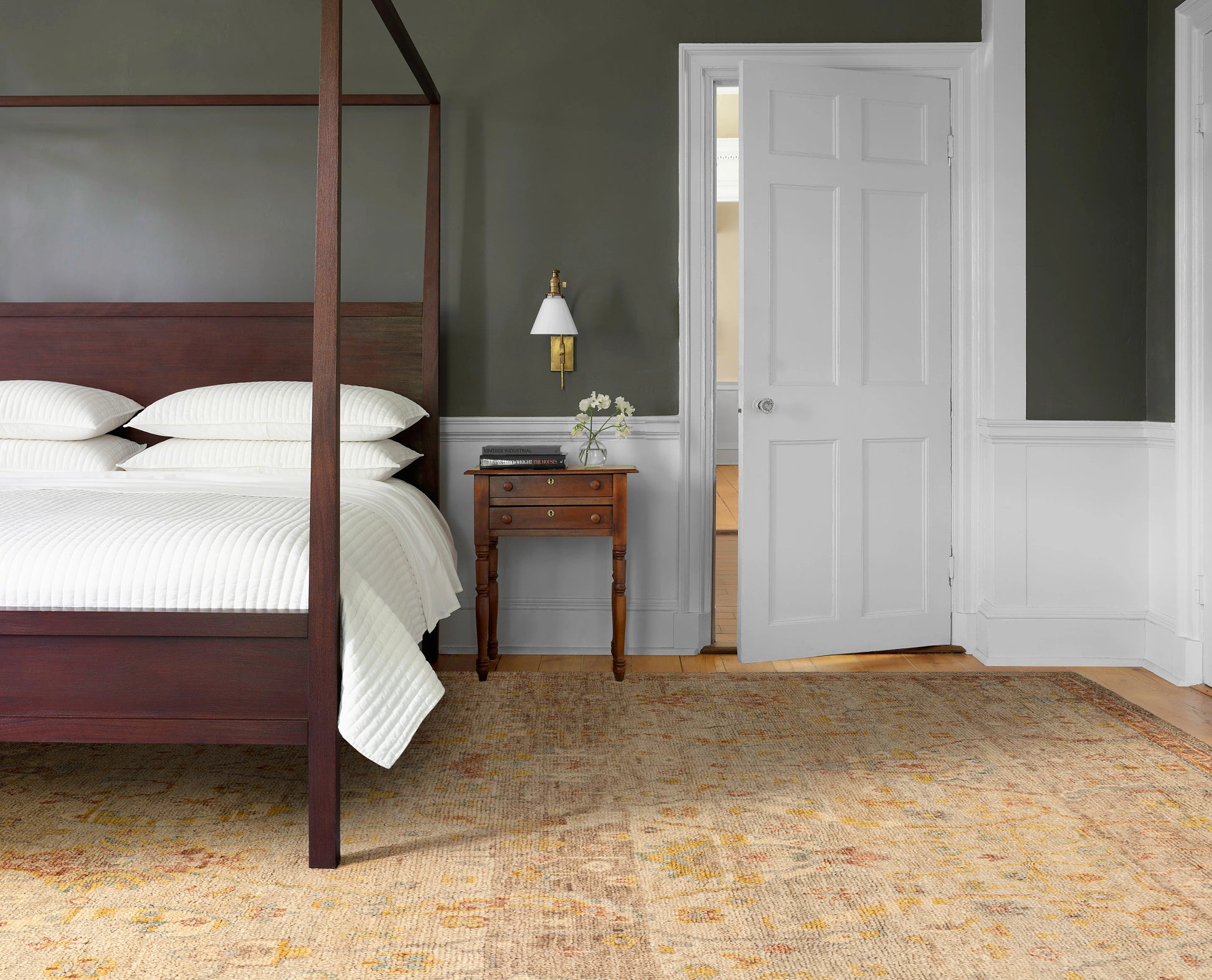Nora Natural Hand Knotted Wool Rug - DA2310 - 10x14