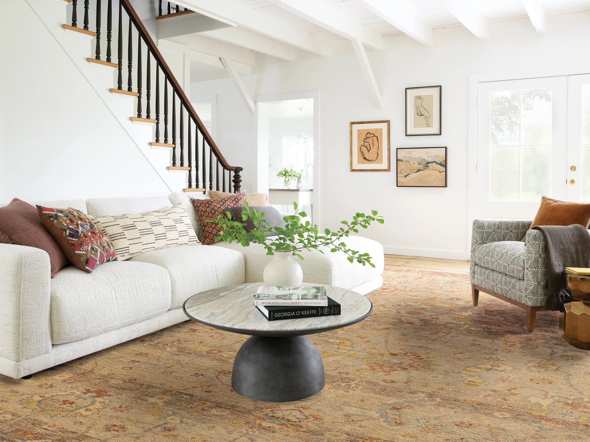 Nora Natural Hand Knotted Wool Rug - DA2310 - 10x14