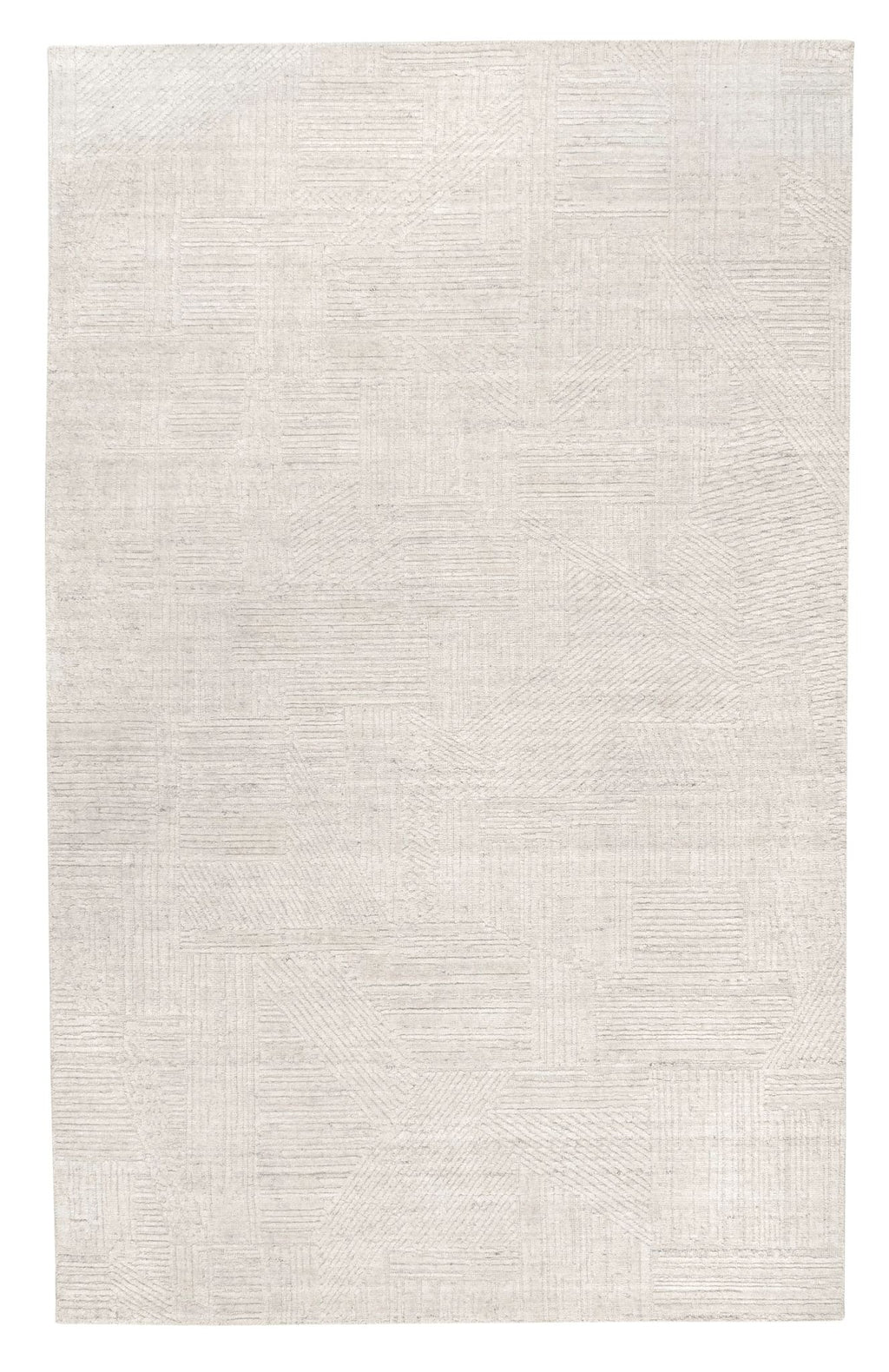 Adrian Beige Handwoven Wool Rug - DA2316 - 10x14