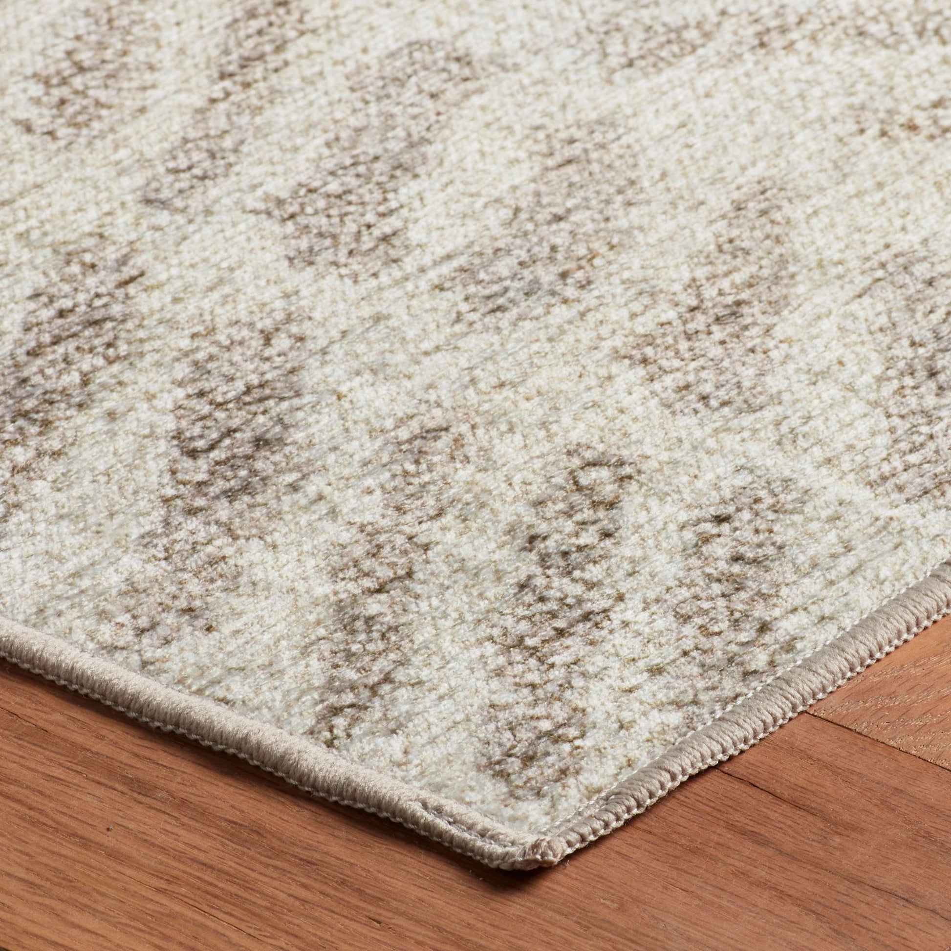 Rowley Grey Machine Washable Rug - DA2317 - 8x10