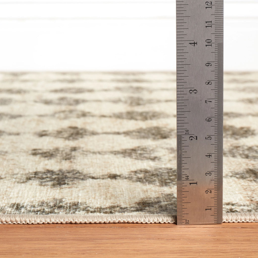 Izzy Grey Machine Washable Rug - DA2318 - 8x10