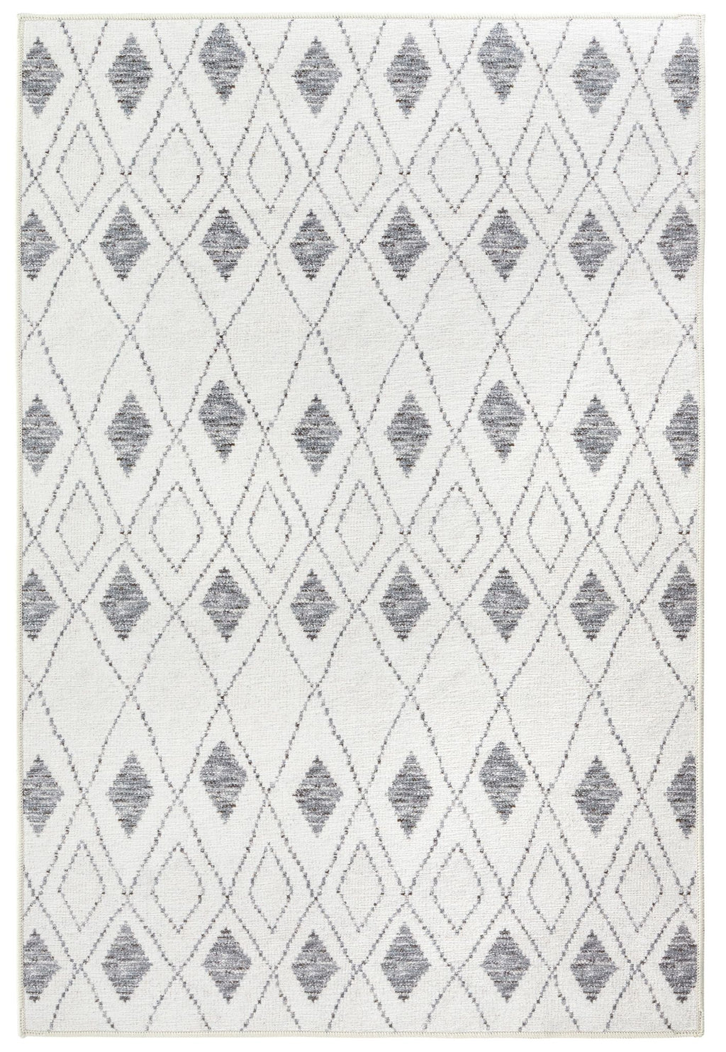 Chandler Ivory Machine Washable Rug - DA2327 - 8x10