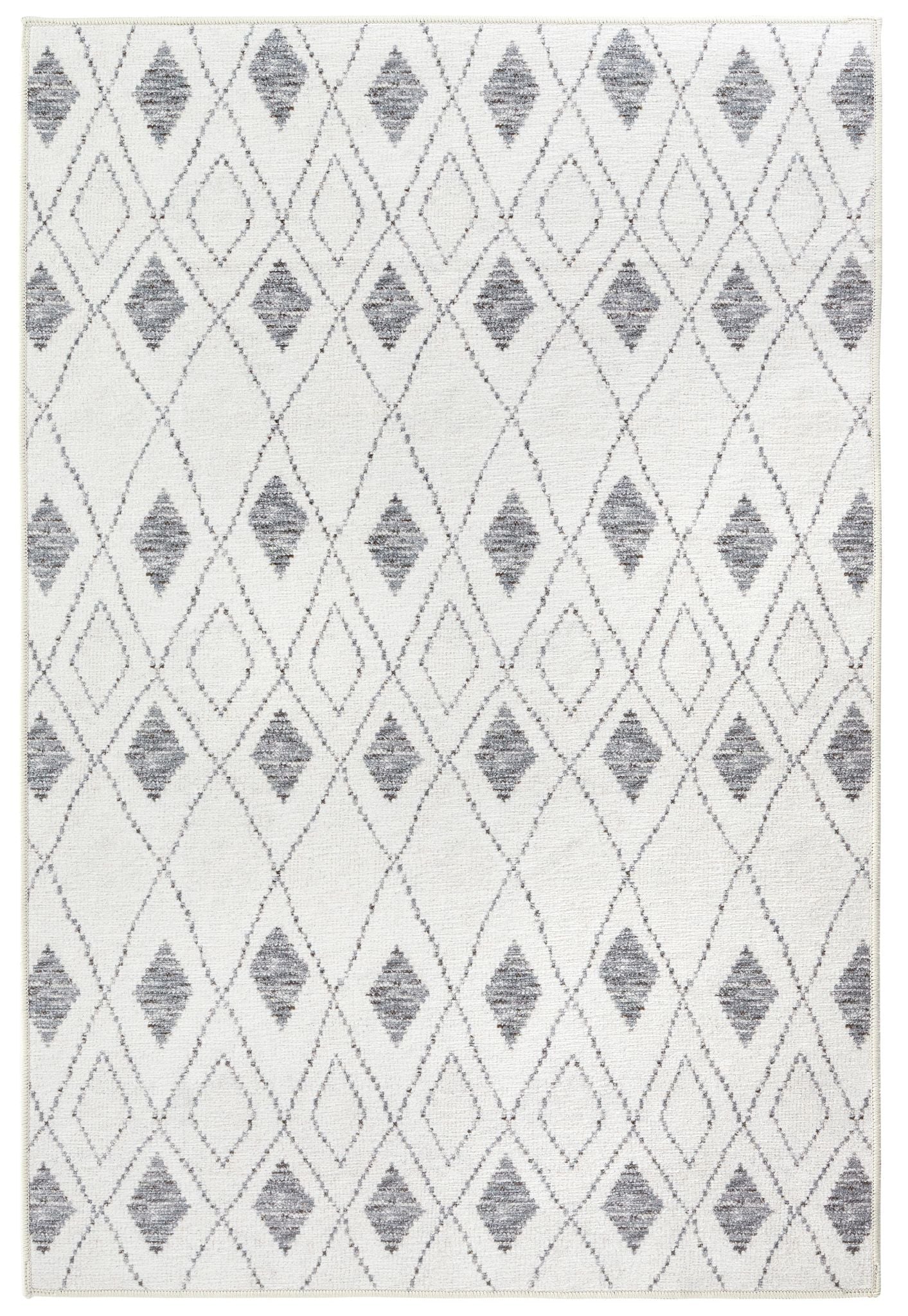 Chandler Ivory Machine Washable Rug - DA2327 - 8x10