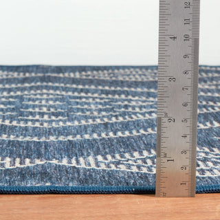 Guthrie Navy Machine Washable Rug - DA2344 - 8x10