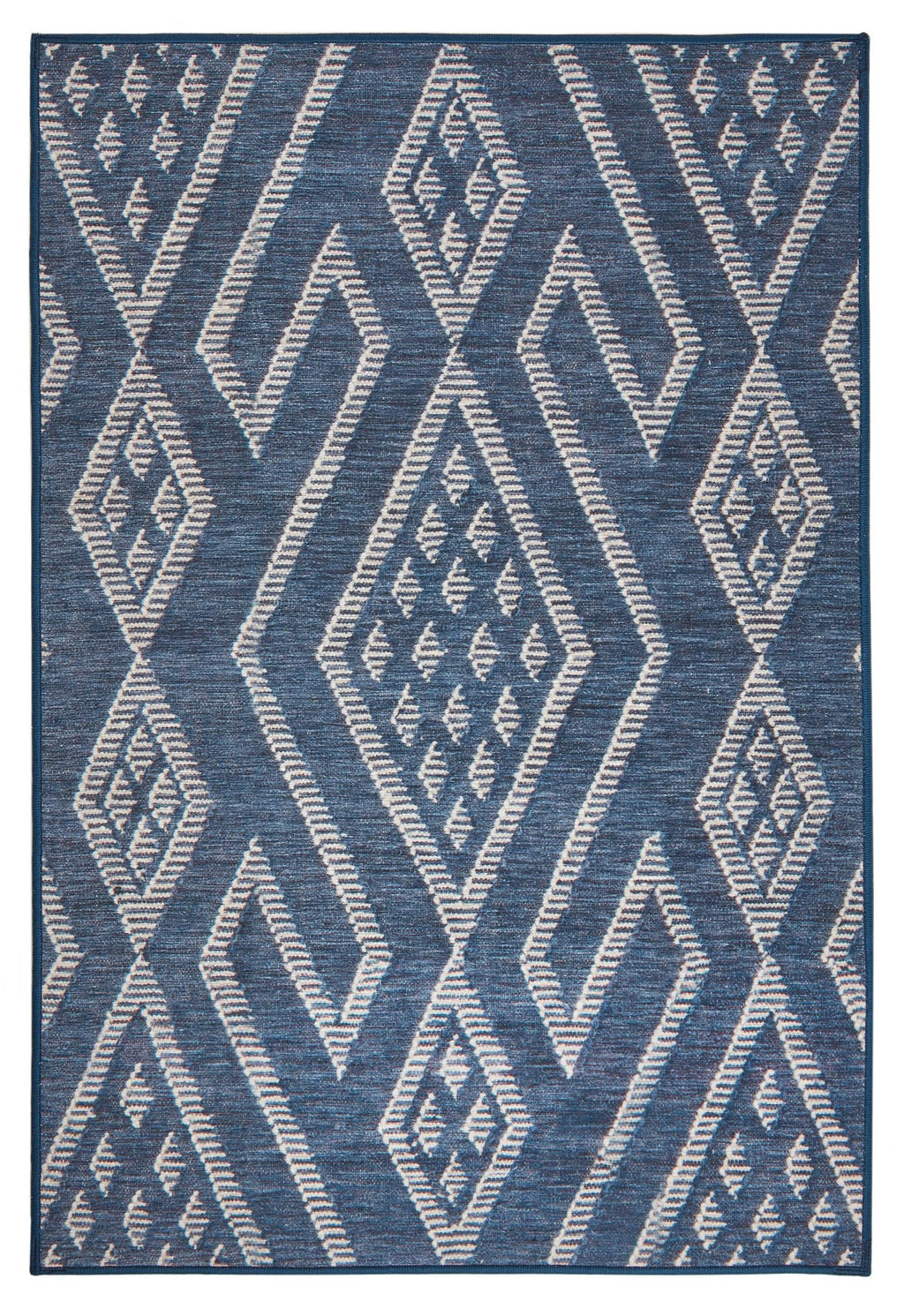 Guthrie Navy Machine Washable Rug - DA2344 - 8x10