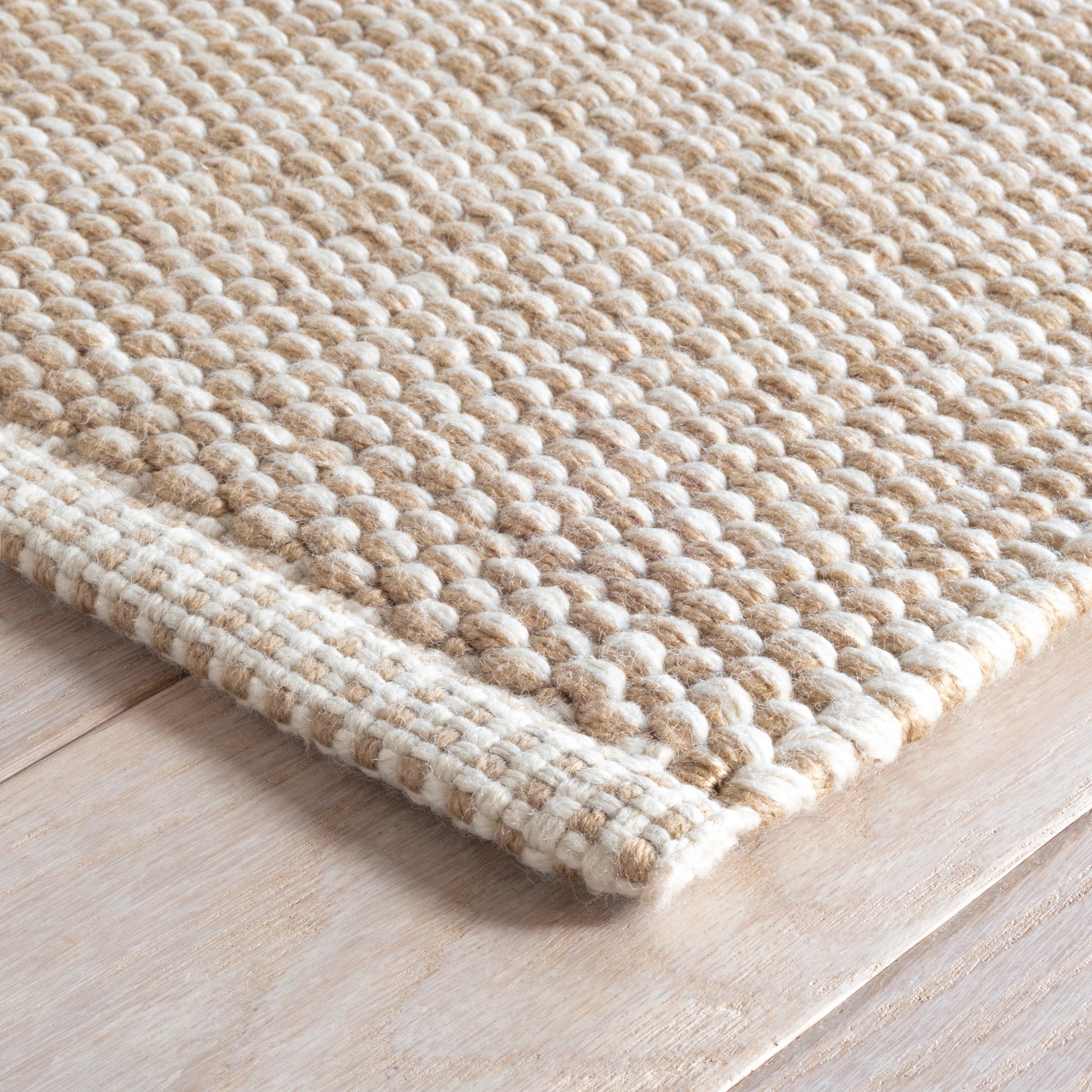 Pebble Natural Handwoven Performance Rug - DA556 - 10x14