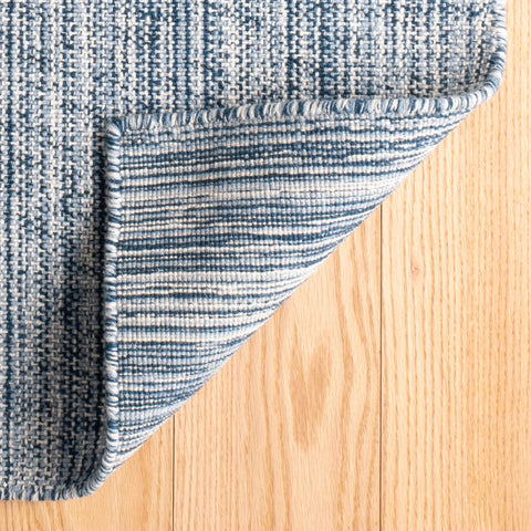 Bella Navy Handwoven Wool Rug - DA783 - 10x14